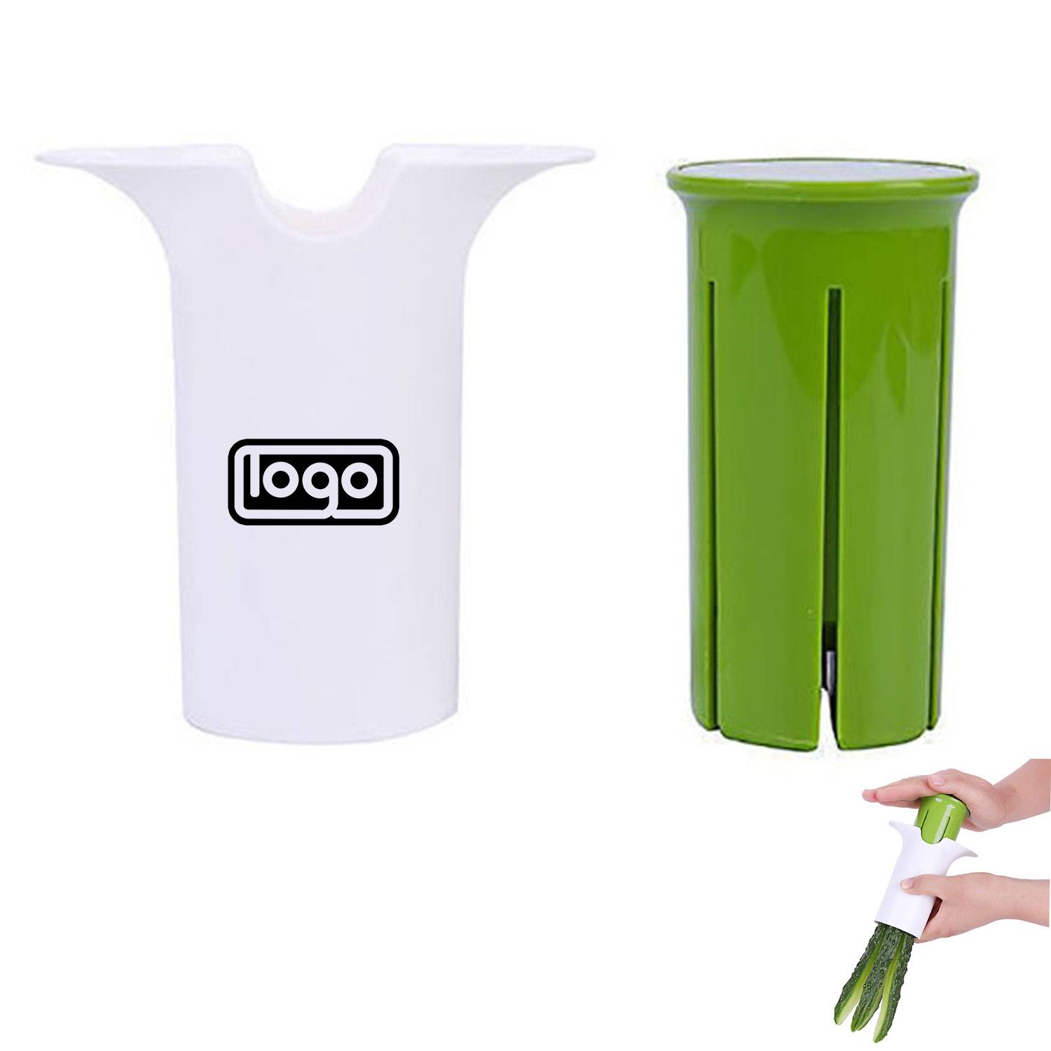 Multi-Function Stainless Steel Manual Fruit/Veggie Slicer 5
