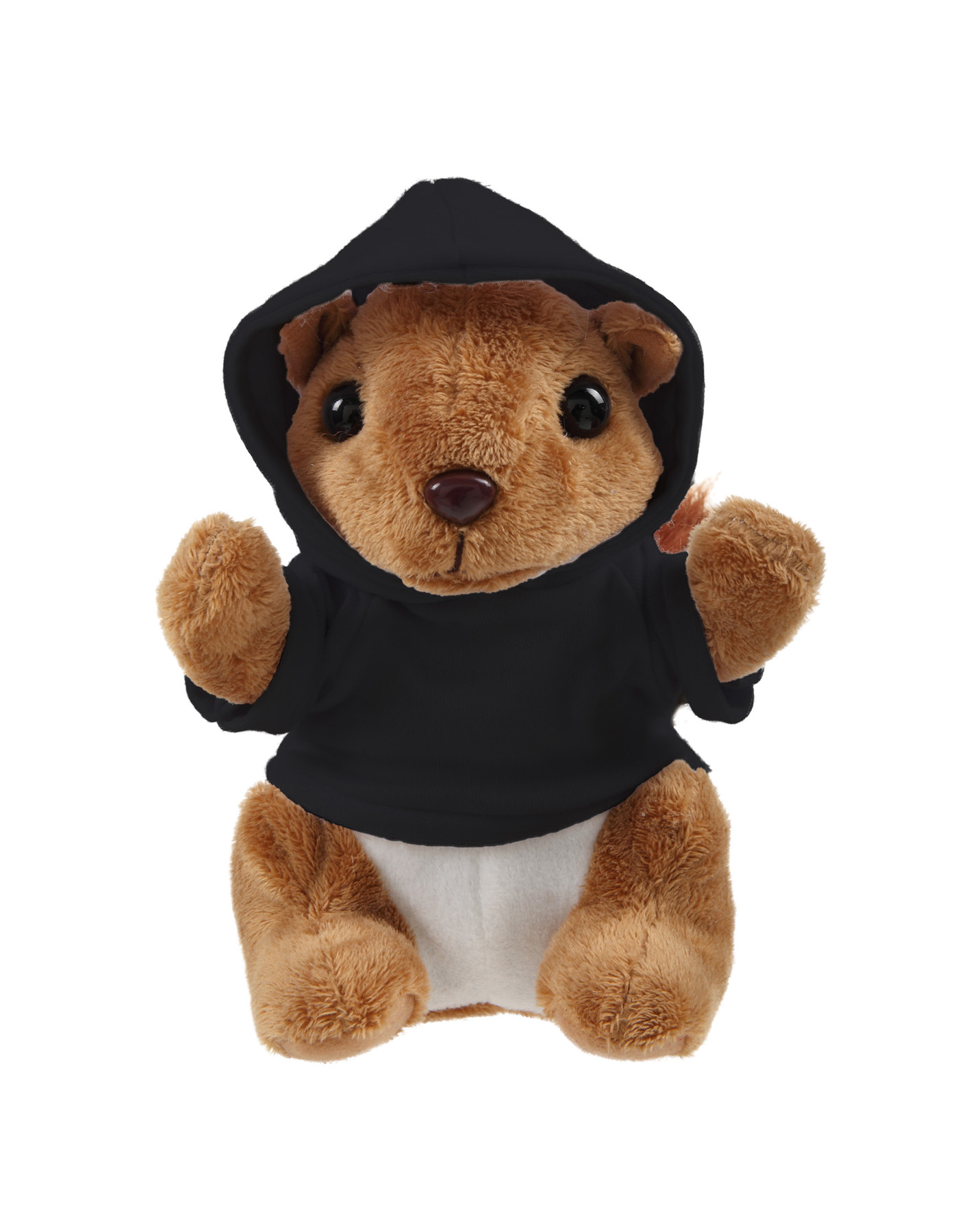 Soft Plush Sitting Squirrel wearing a Hoodie 14