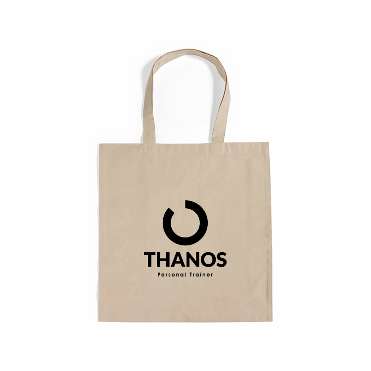 6 oz. Econo Cotton Tote Bag - Natural 4