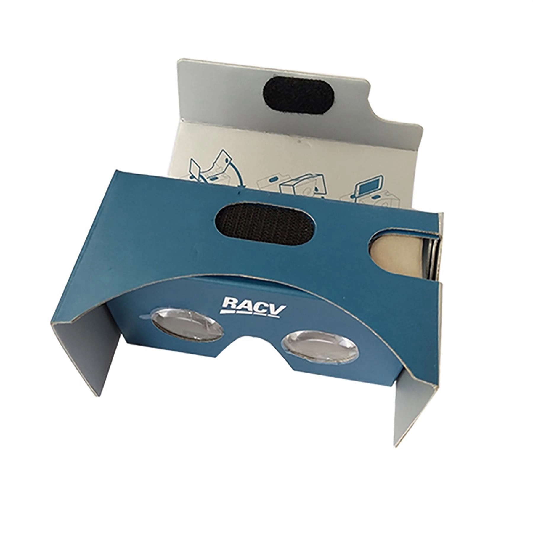 Full color google cardboard 2.0 with strap 2