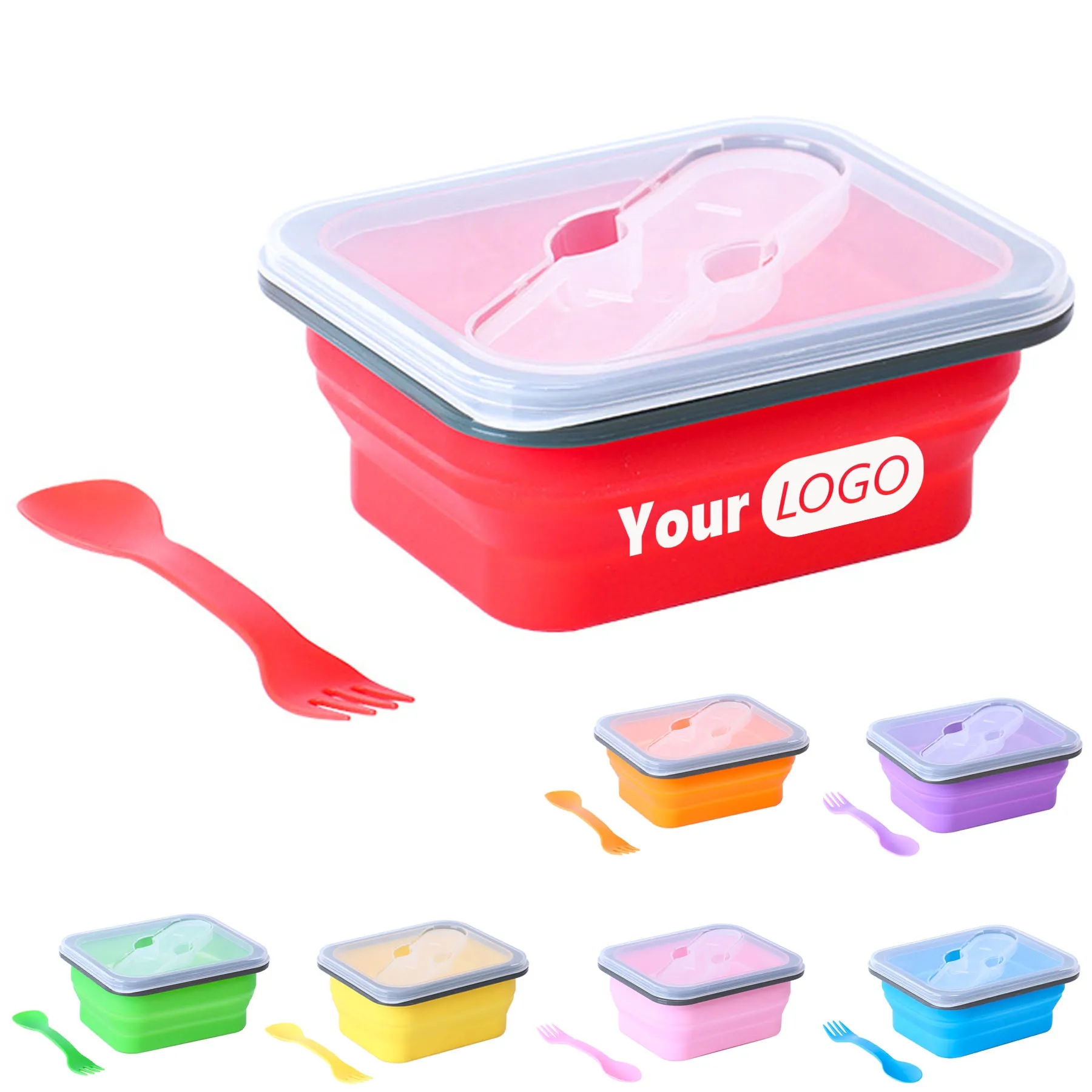 Silicone Foldable Lunch Box 7