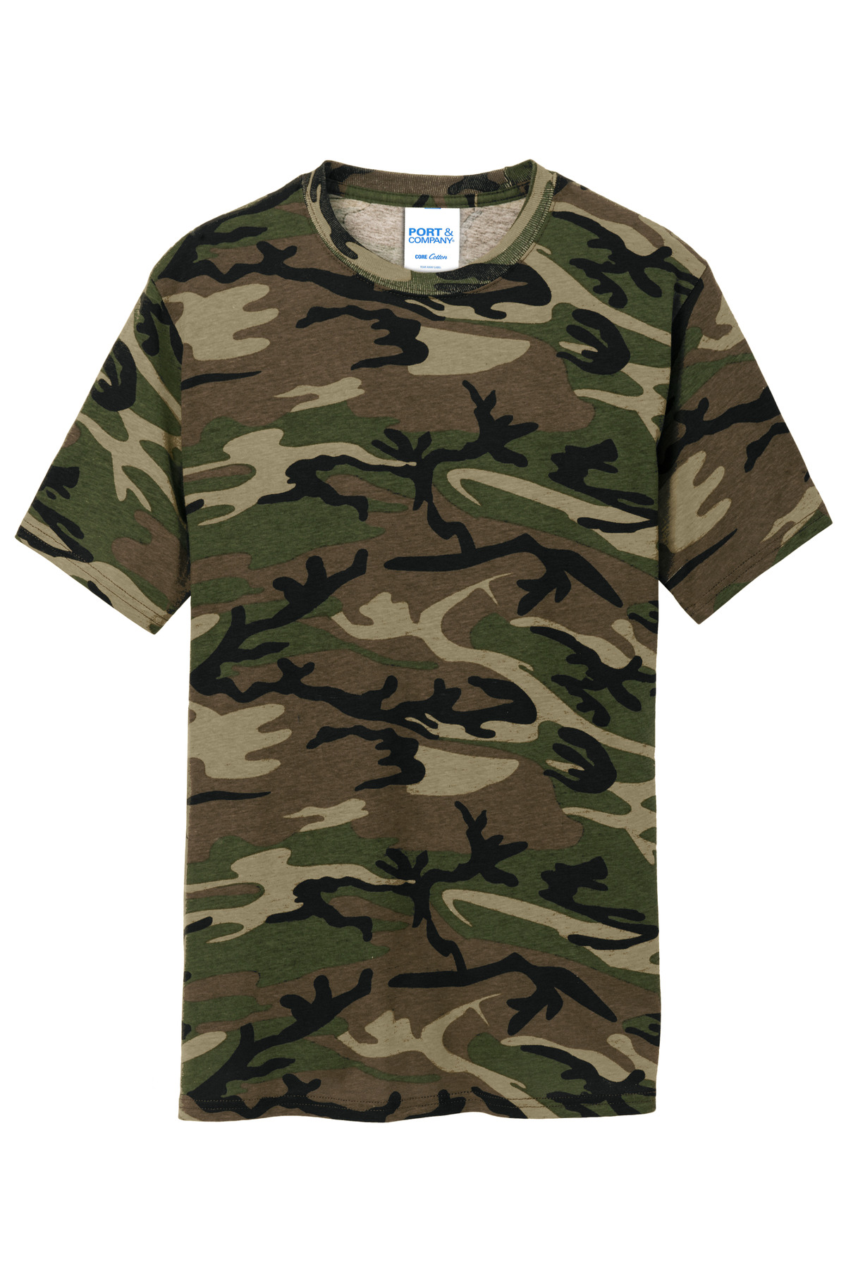 Port & Co Core Cotton Camo Tee. PC54C 31