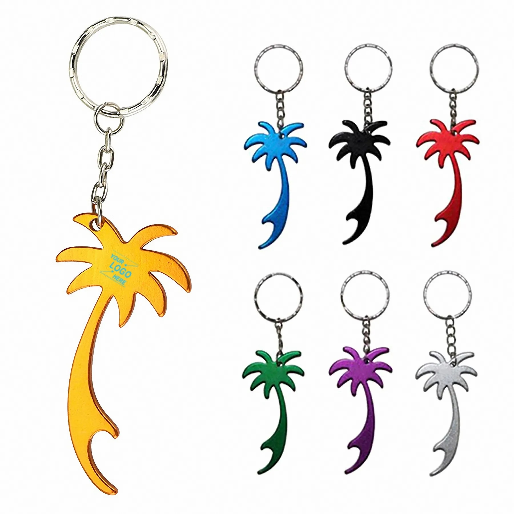 Coconut Palm Tree Shaped Bottle Opener Key Holder 4