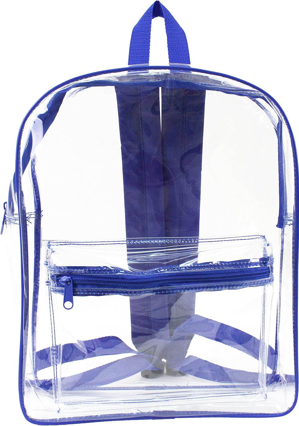 New & Improved Clear Zipper Backpack 5