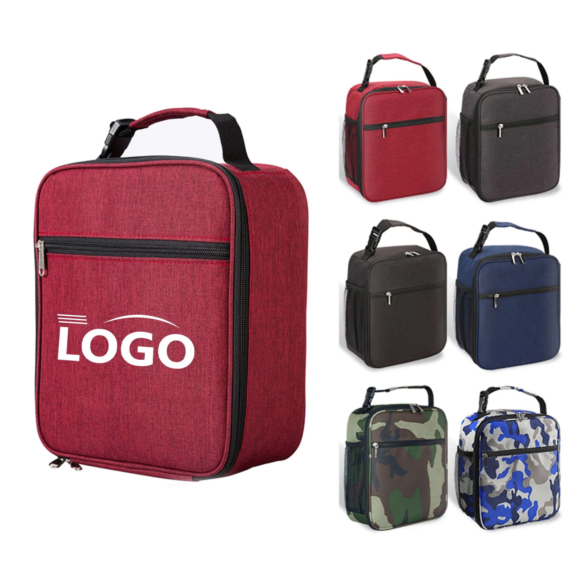 Insulated Reusable Lunch Box Cooler Tote