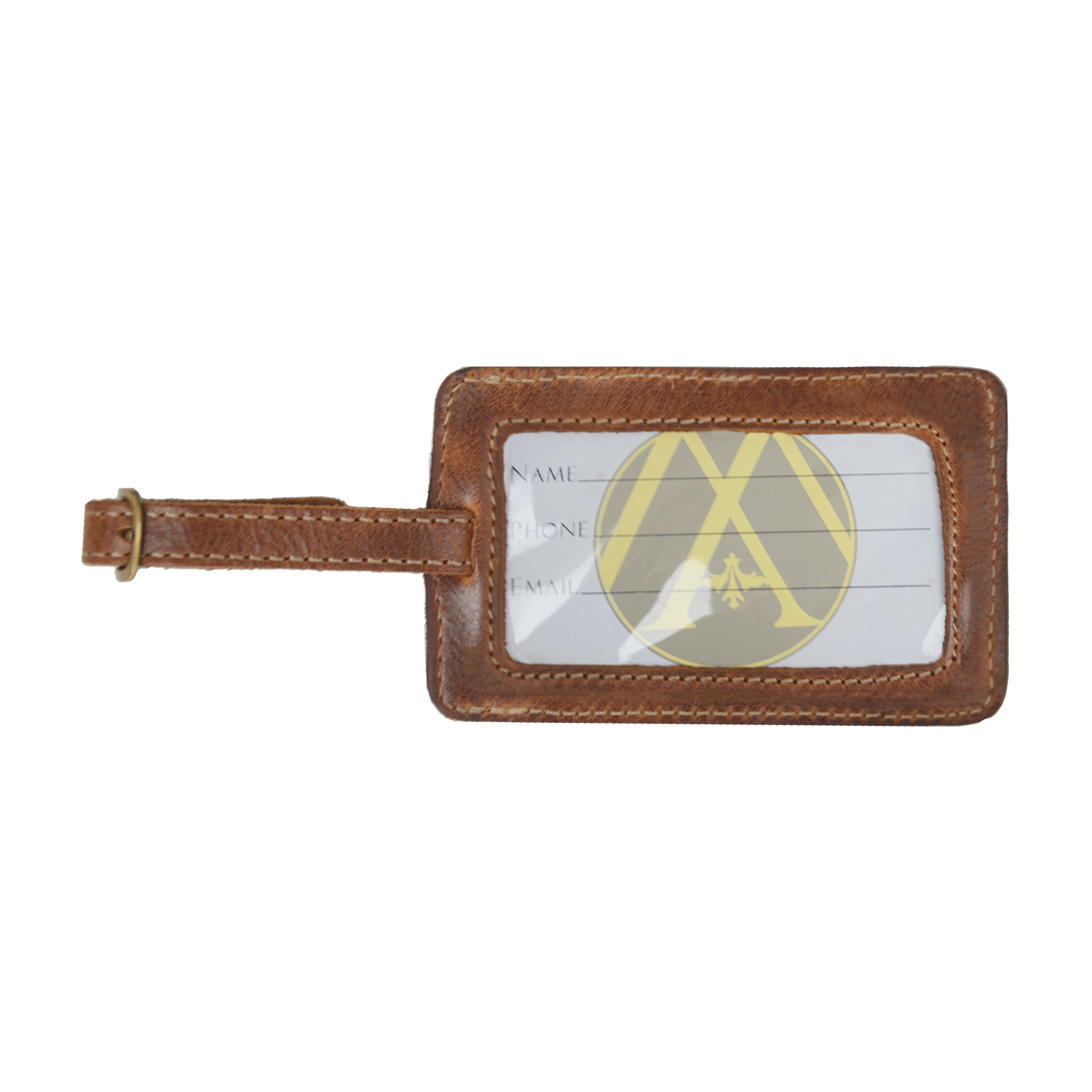 Andrew Philips® Leather Westbridge Leather Luggage Tag 13