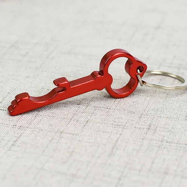 Key Shape Bottle Opener Keychains 6