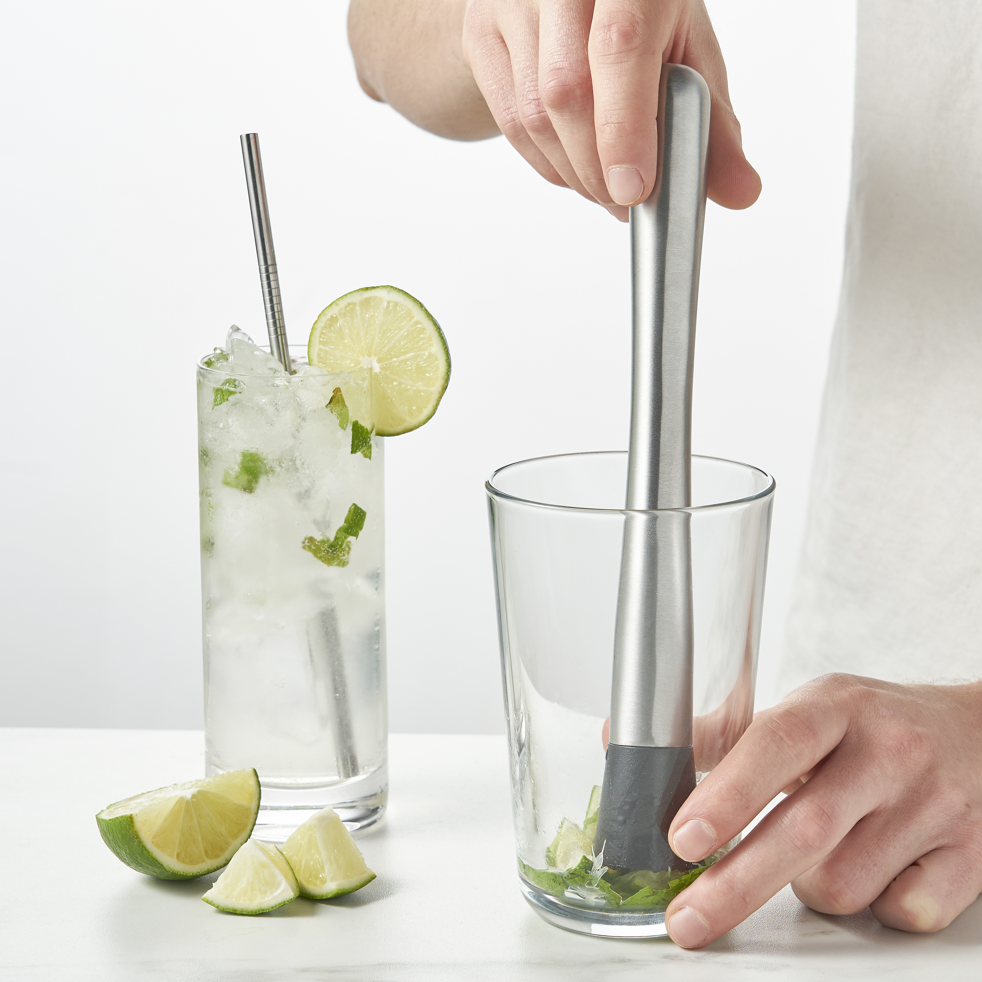 True® Stainless Steel Muddler 2
