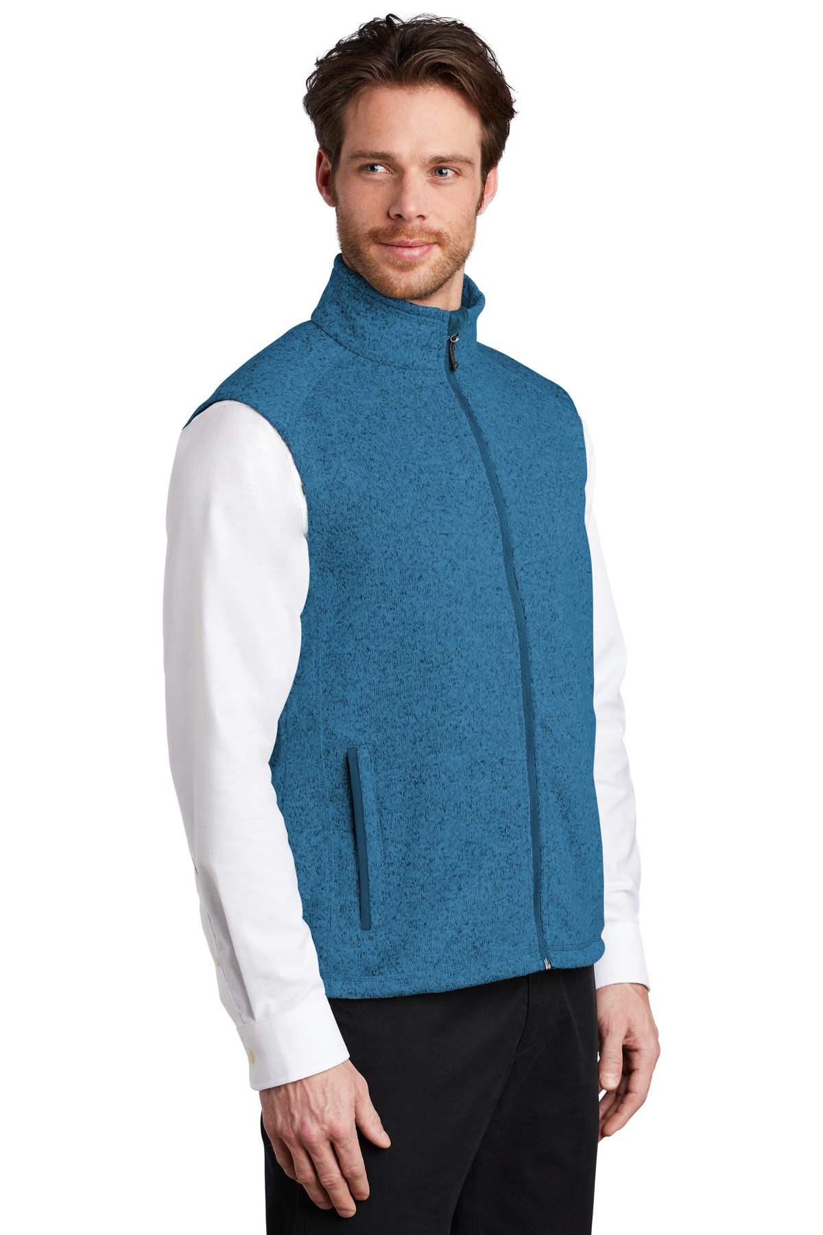 Port Authority Sweater Fleece Vest F236 8