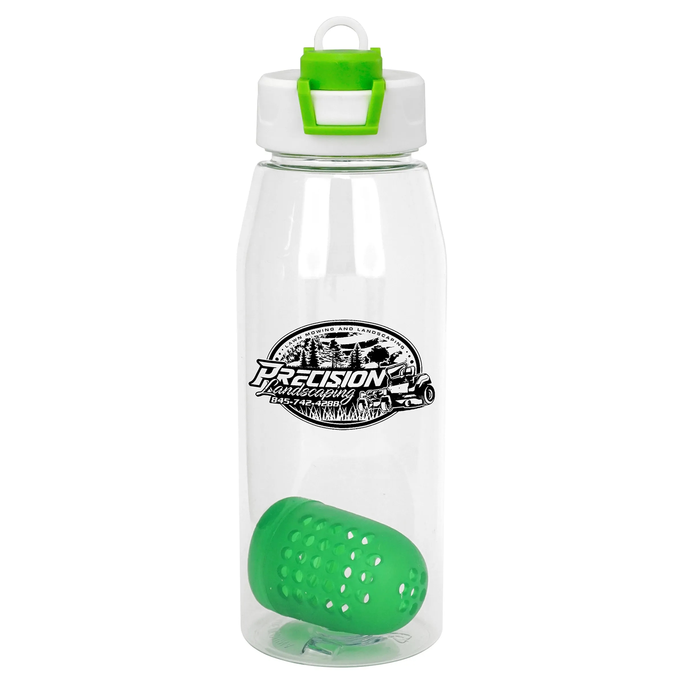 Two Tone Pop Up 32 oz. Bottle with Floating Infuser 8
