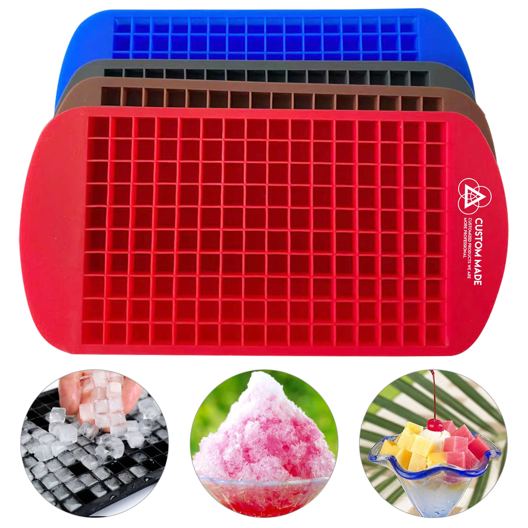 Silicone Mini Ice Cube Trays 2