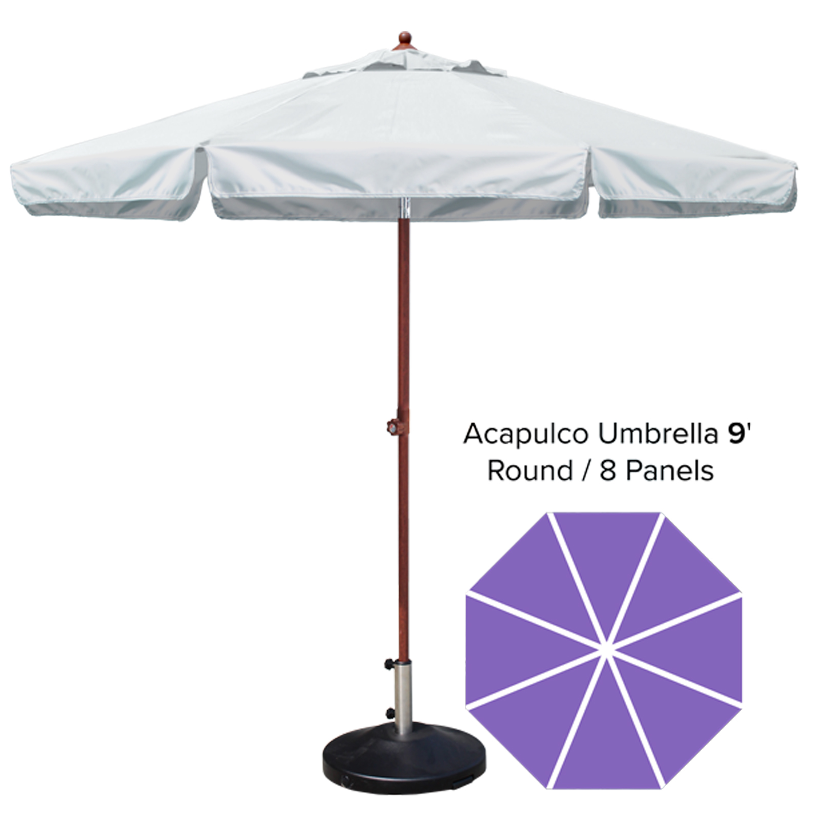 Acapulco Commercial Grade Market Umbrella