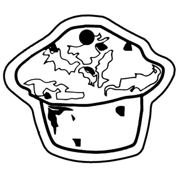 Muffin Key Tag - Spot Color 1