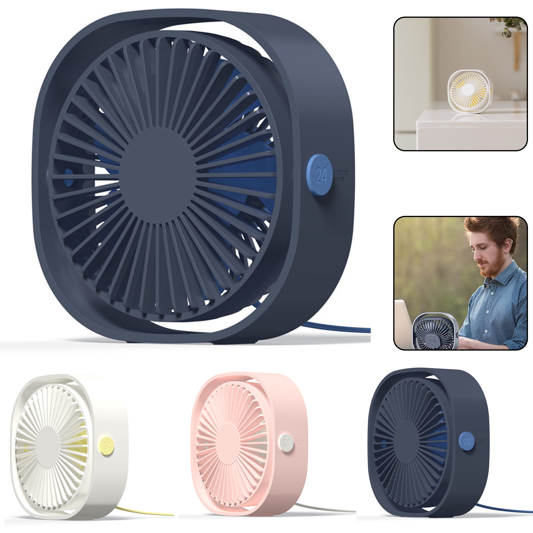 Desk Mini Fan 2