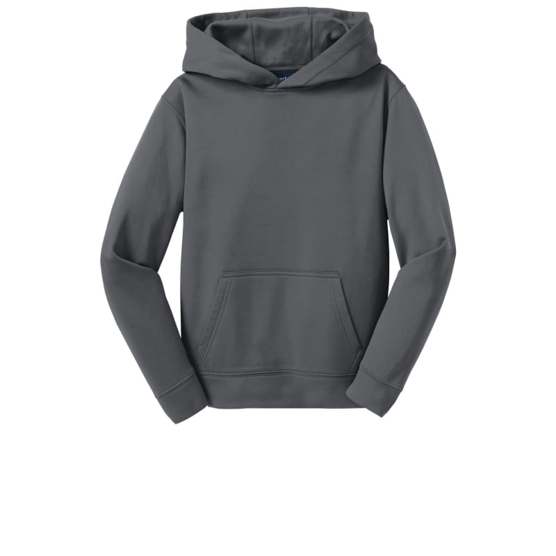 Sport-Tek Youth Sport-Wick Fleece Hooded Pullover. 25