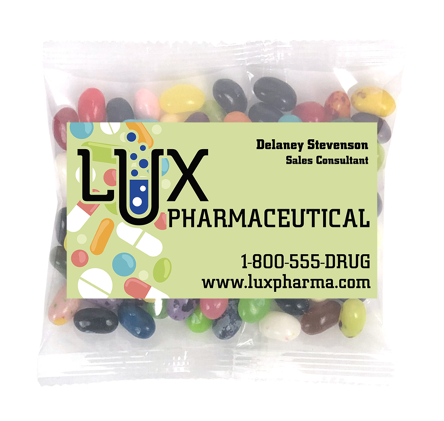 Large Snack Bag with Rectangle Magnet Premium Fill 5