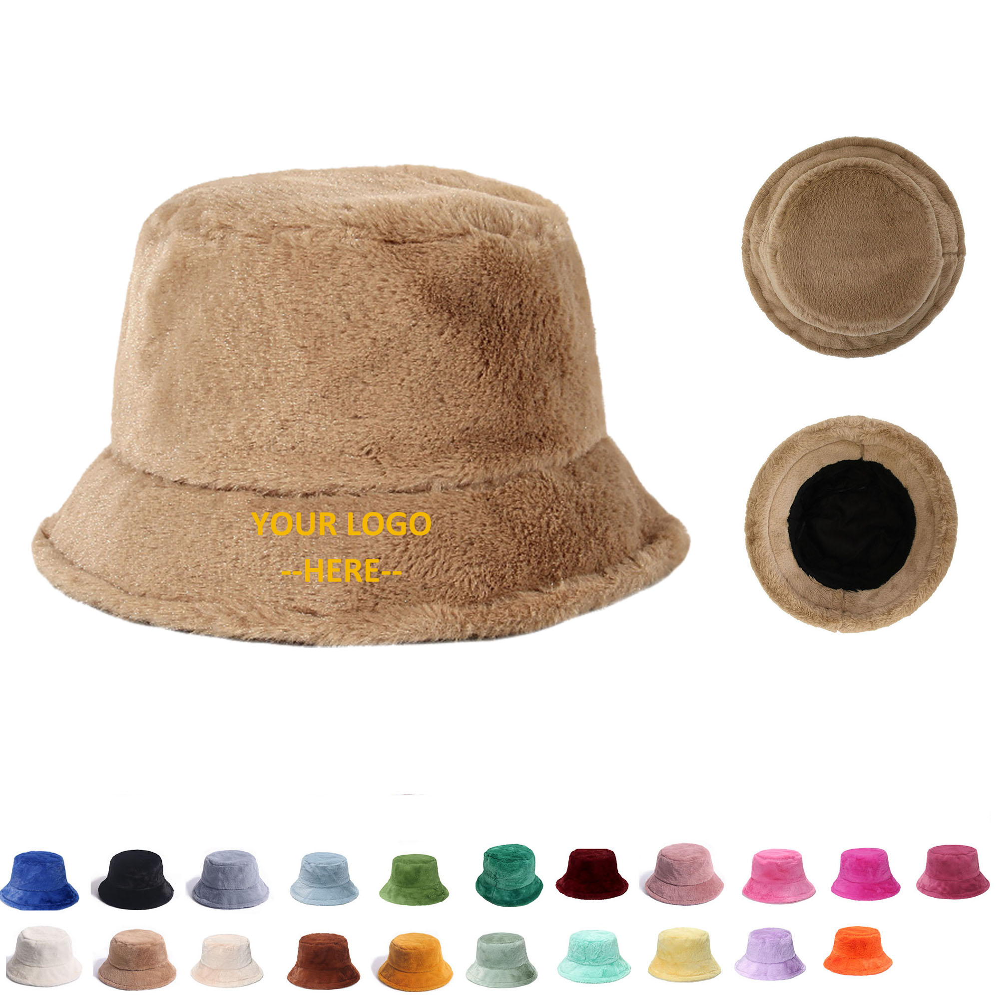 Plush Sherpa Lined Bucket Hat 13