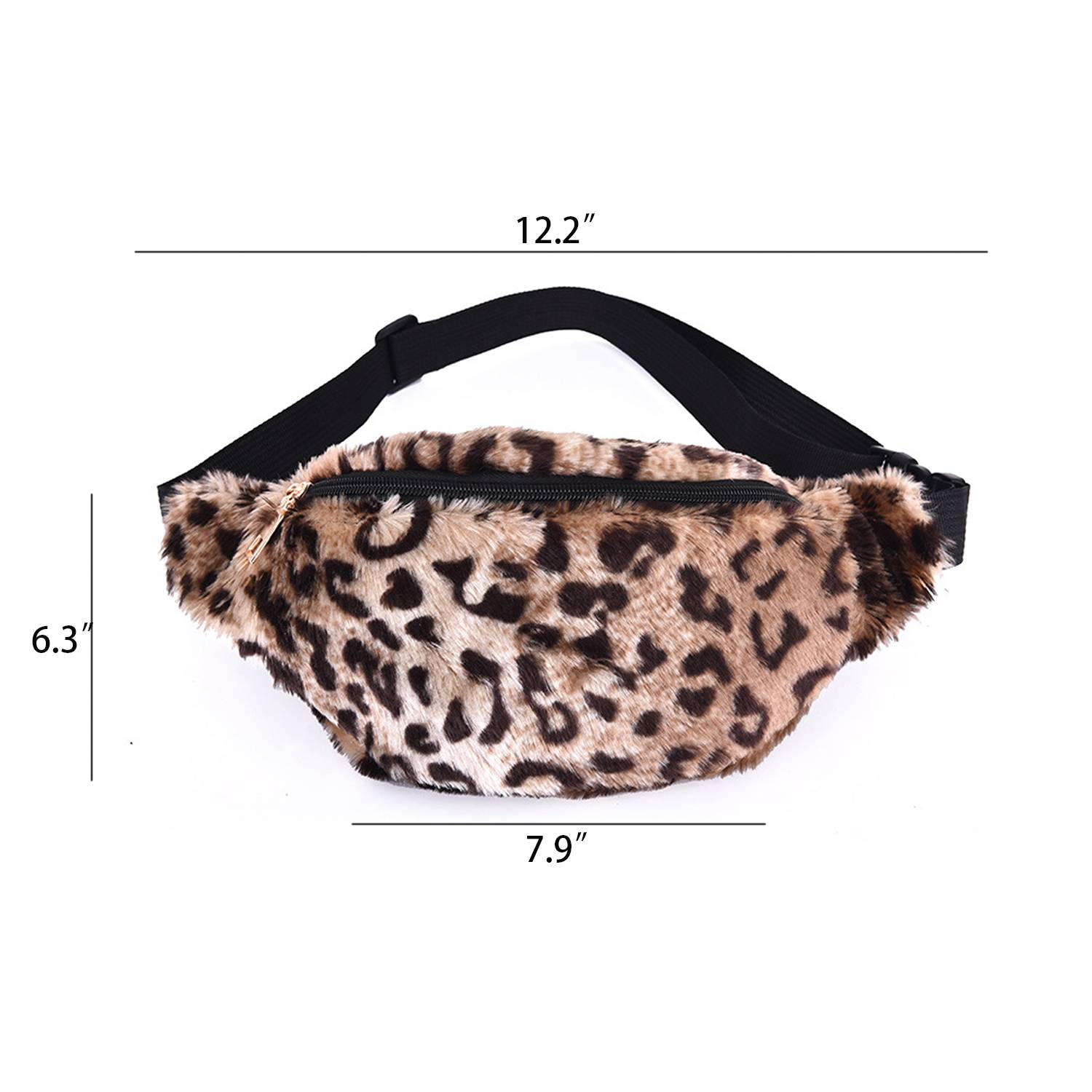 Plush Polyester Chest Bag 2