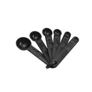 5 In 1 Black Measuring Spoon Set With Volume Markings 8