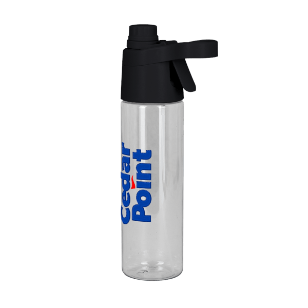 Spritzer 20 oz rPET Spray Water Bottle 64