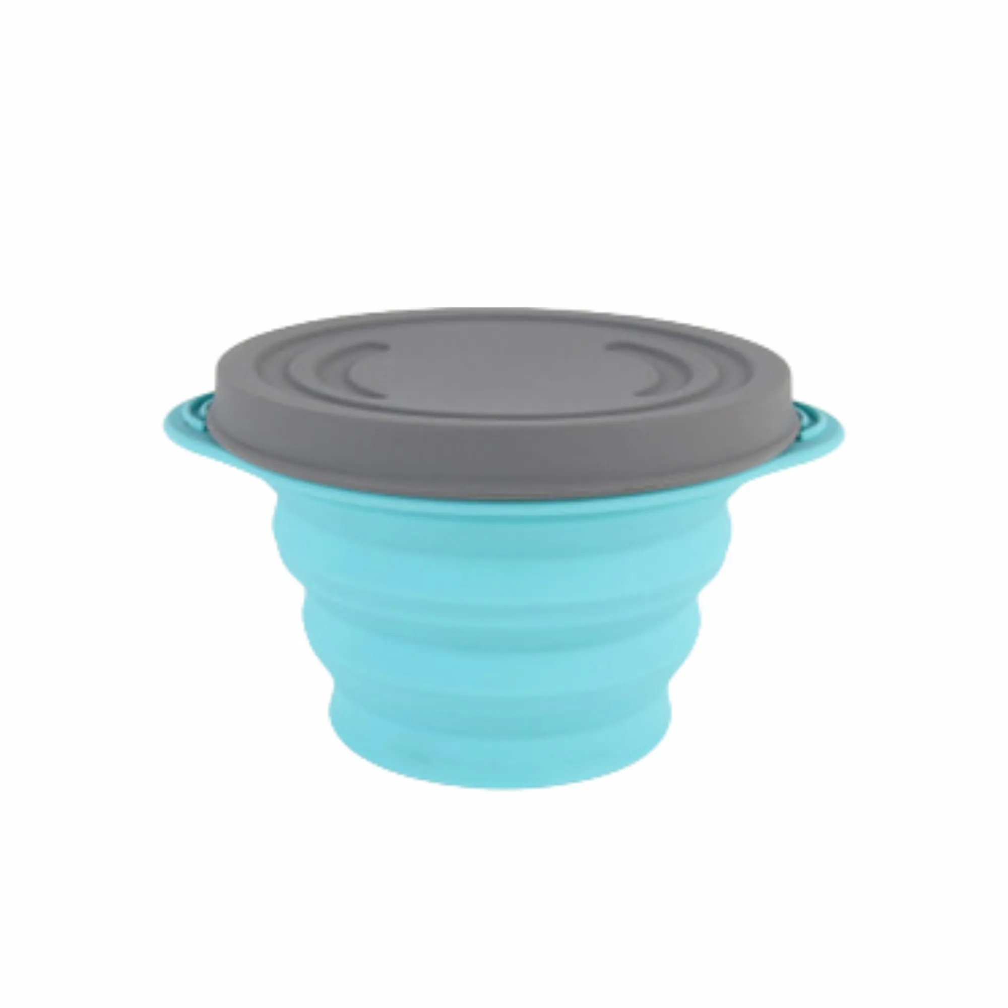Portable Food-Grade Silicone Collapsible Travel Bowl 4