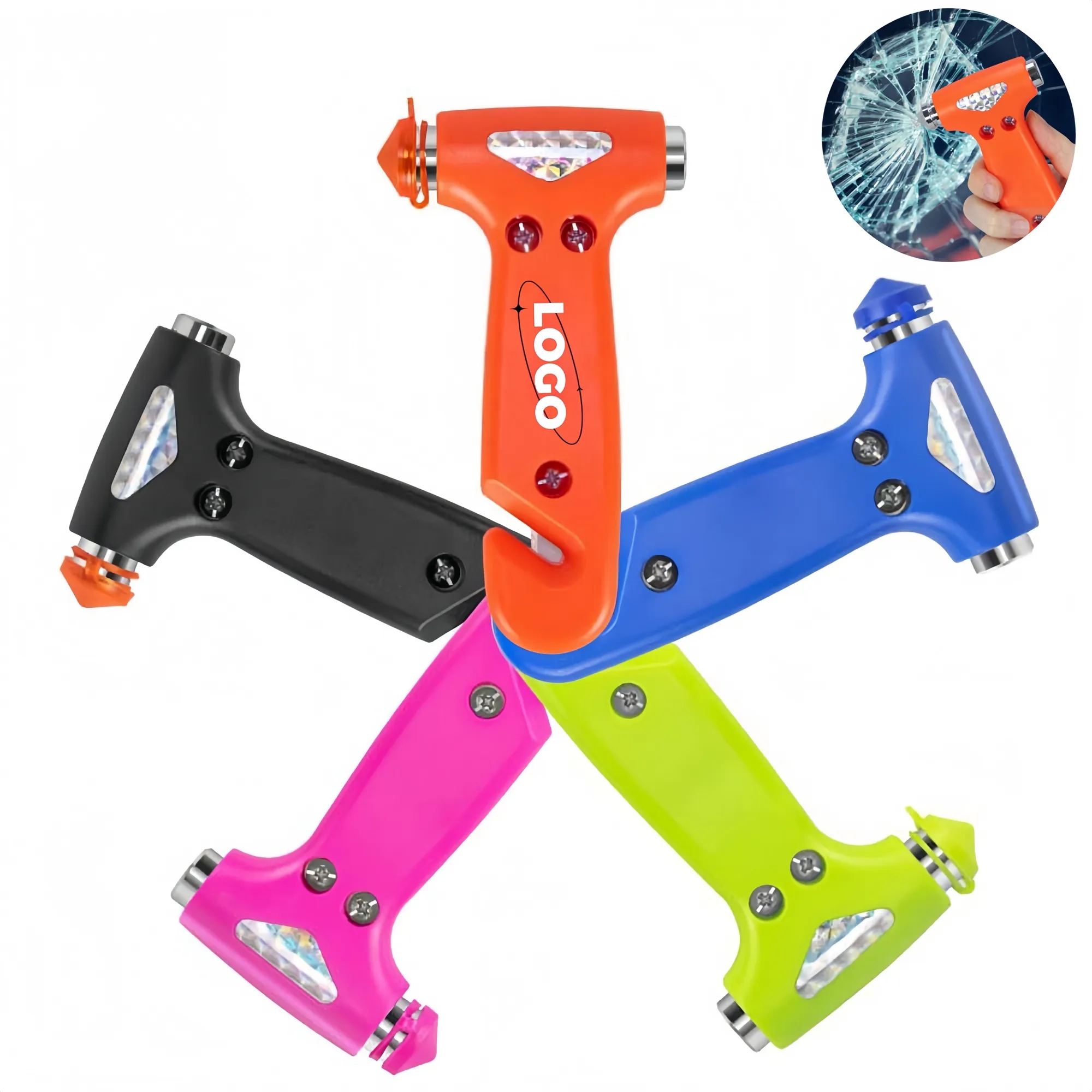 Full Color Car Safety Hammer 4