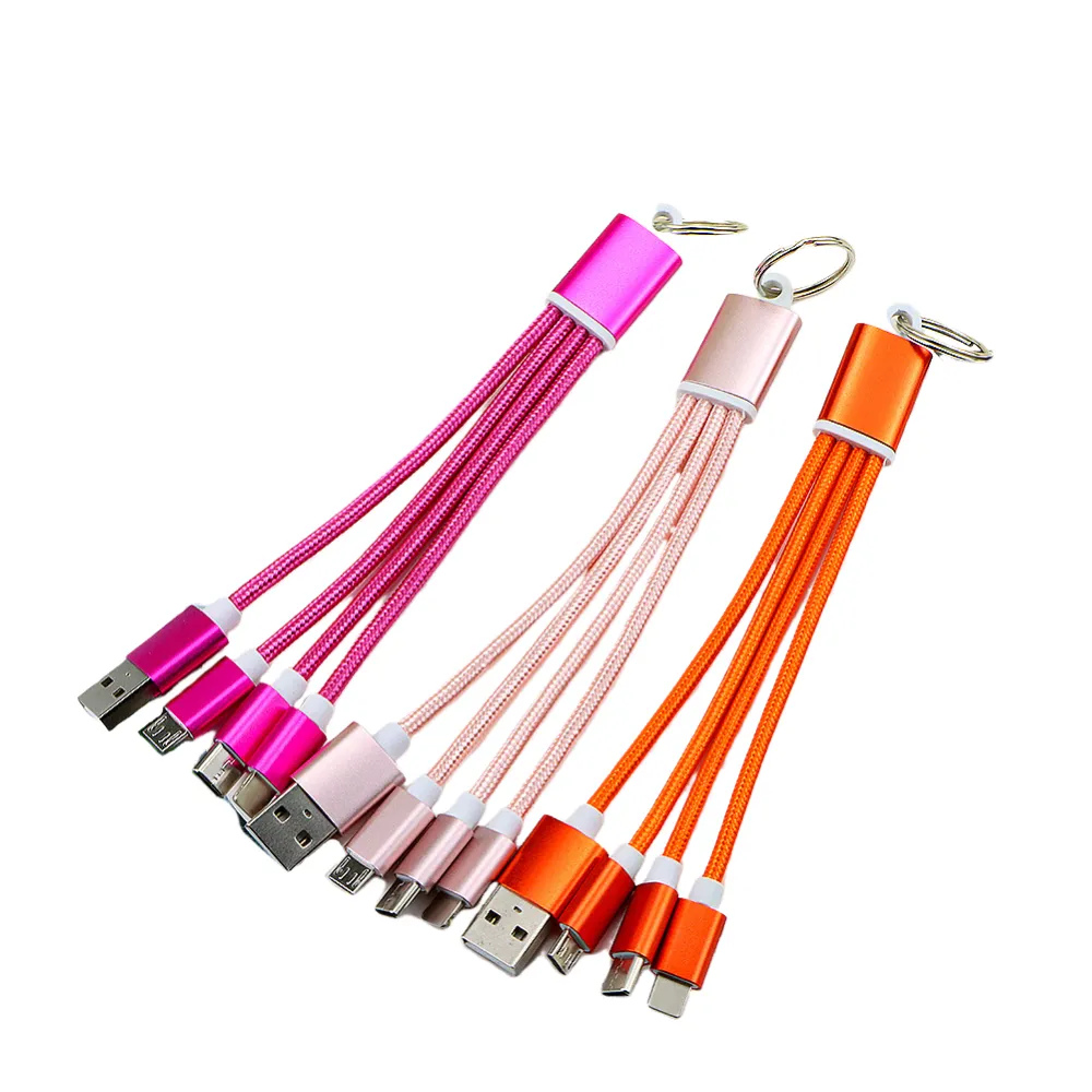 3-in-1 Charging Keychain 3