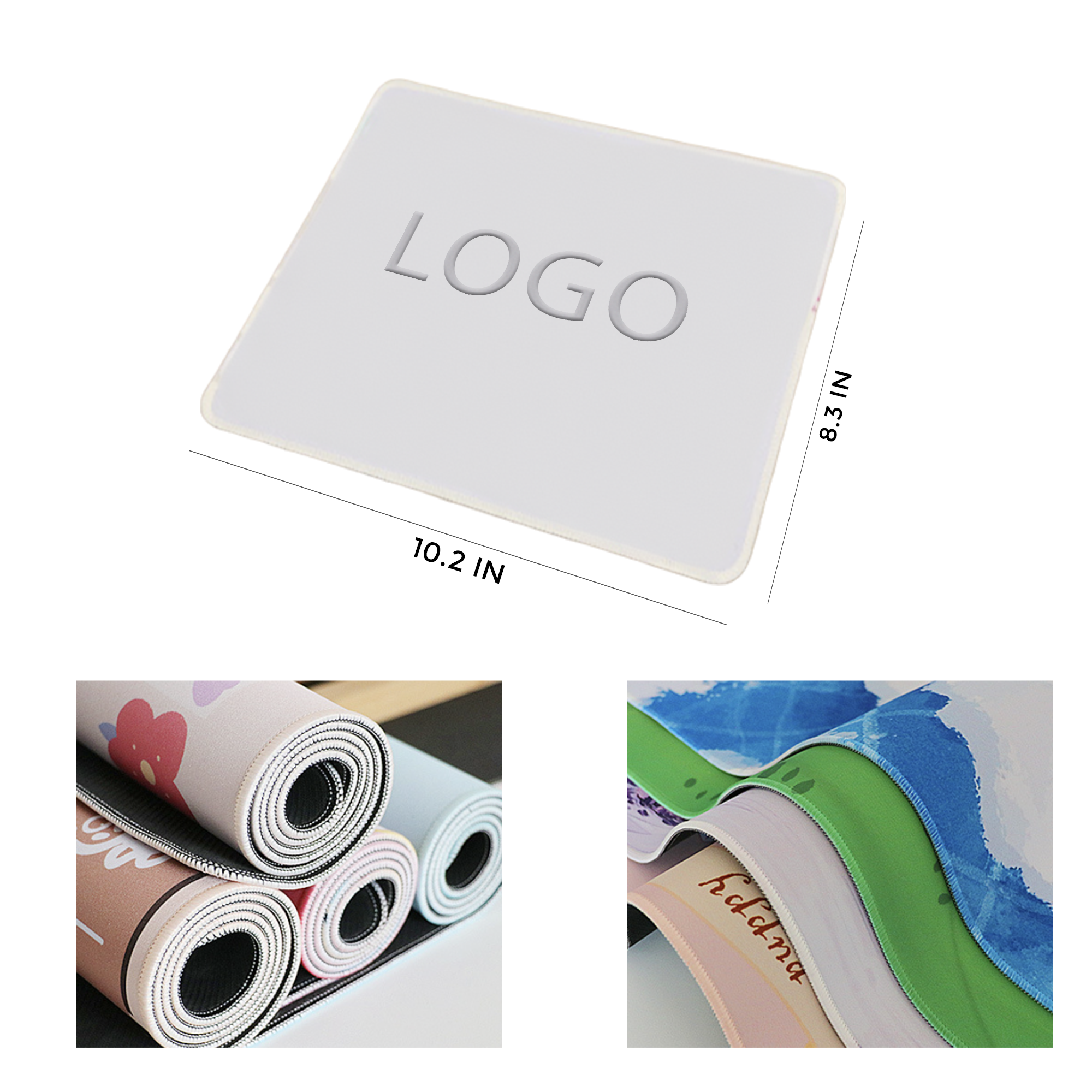 MOQ 50 Pcs Stable Edge Locked Mouse Pad 2