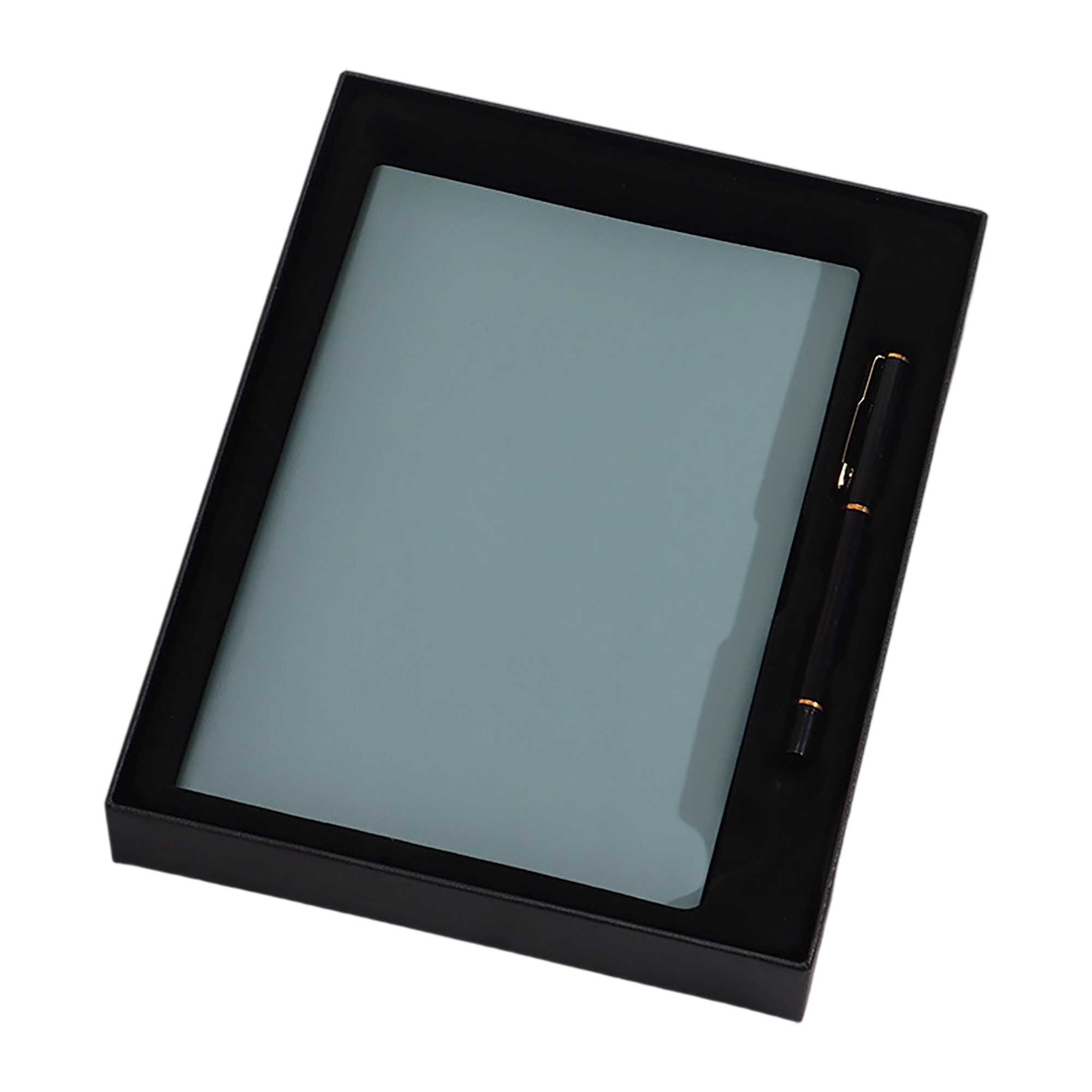 Faux Leather Journal With Pen Gift Set 8.3" By 5.7" 12