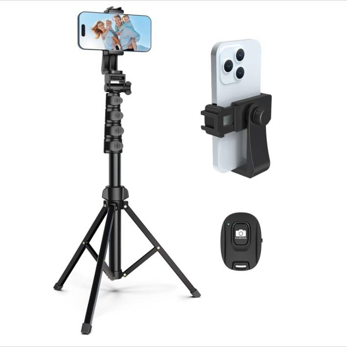 Remote Control Rotating Phone Camera Tripod 2