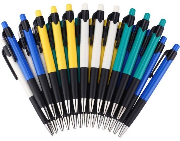 Ballpoint Pen with Black Grip & Clip 2