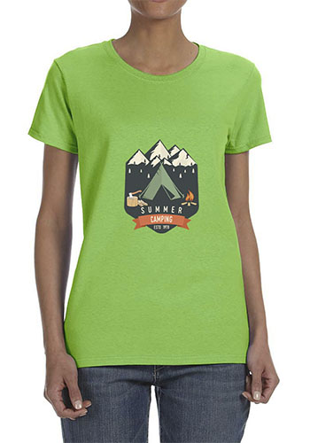 5.3 oz 100% Cotton Preshrunk 128