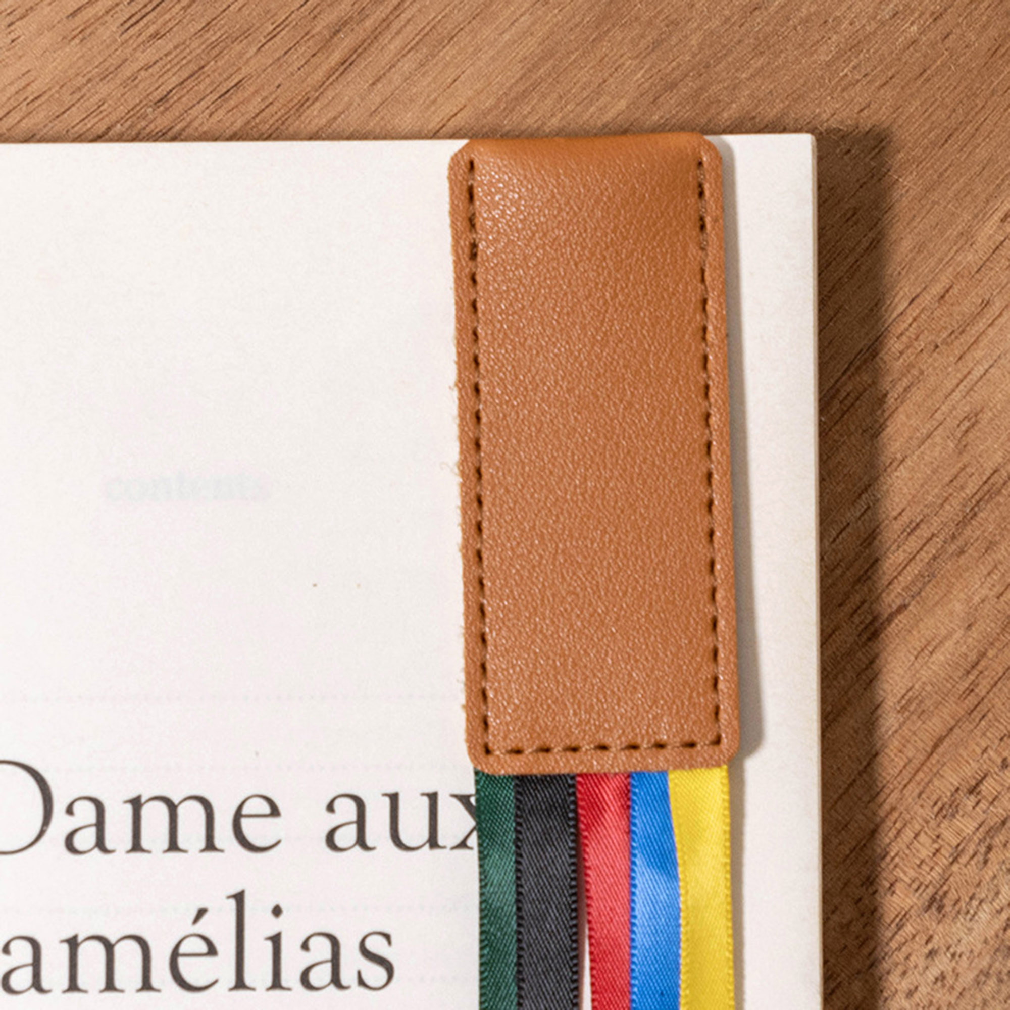 Leather Bible Ribbon Bookmarks 3