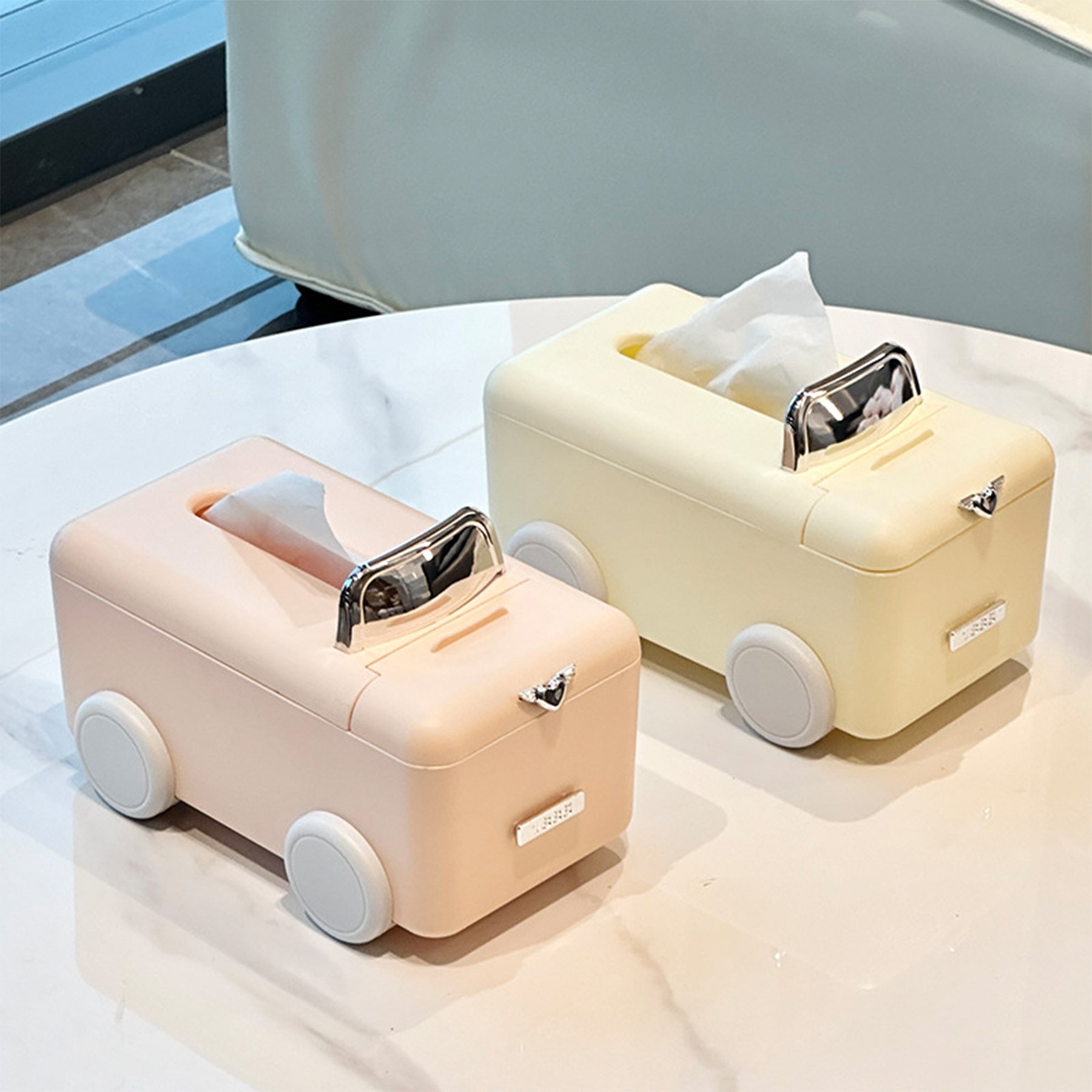 PS Car-Shaped Tissue Box 3