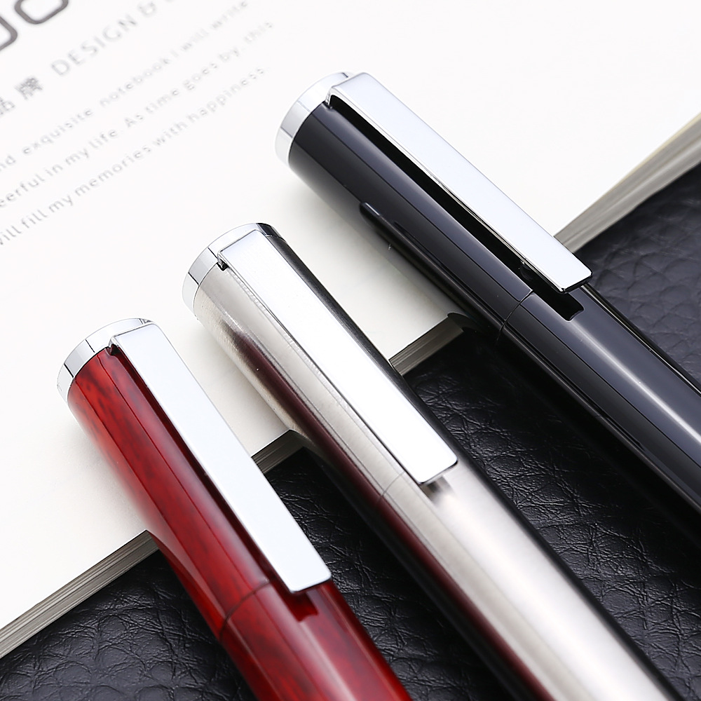 Stainless Steel Signature Gel Pen 5