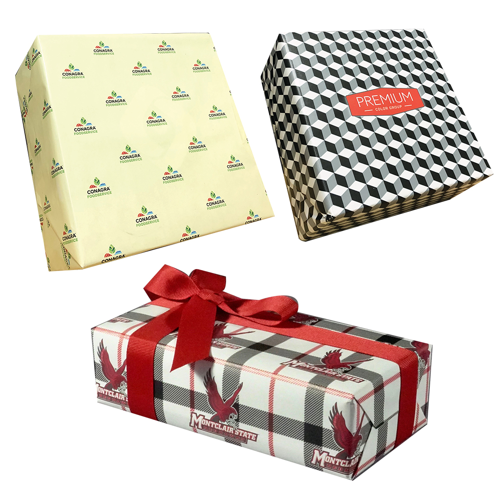 Custom Printed Full Color Gift Wrap - 23" x 30" 1