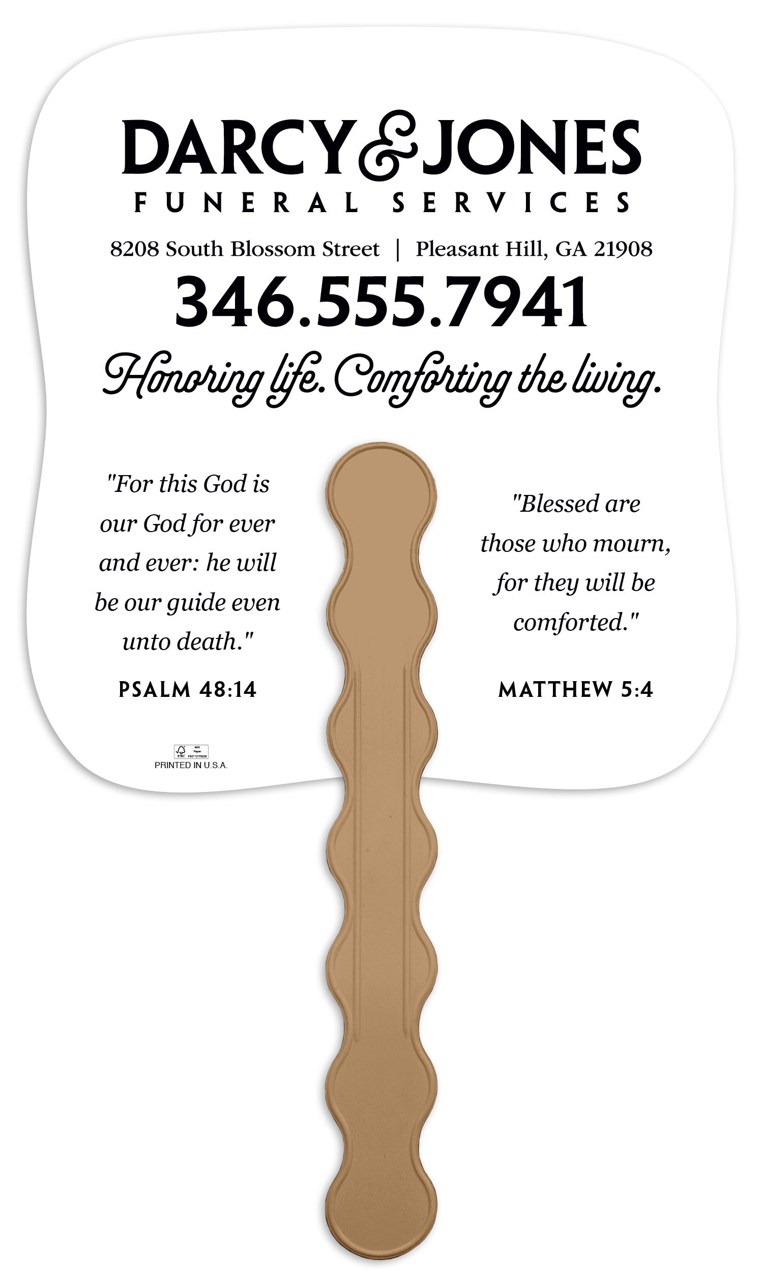 Skinner & Kennedy® Sunset Shore - Pictorial Fan 18