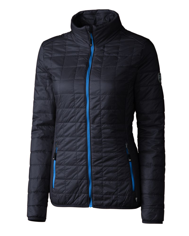 Cutter & Buck Rainier Recycled Insulated Puffer Womens Full Zip Jacket 14
