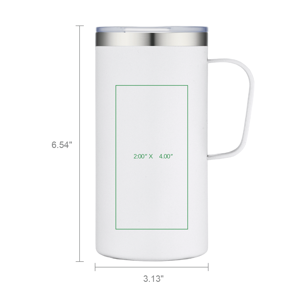 Magnolia 20oz Stainless Steel Mug