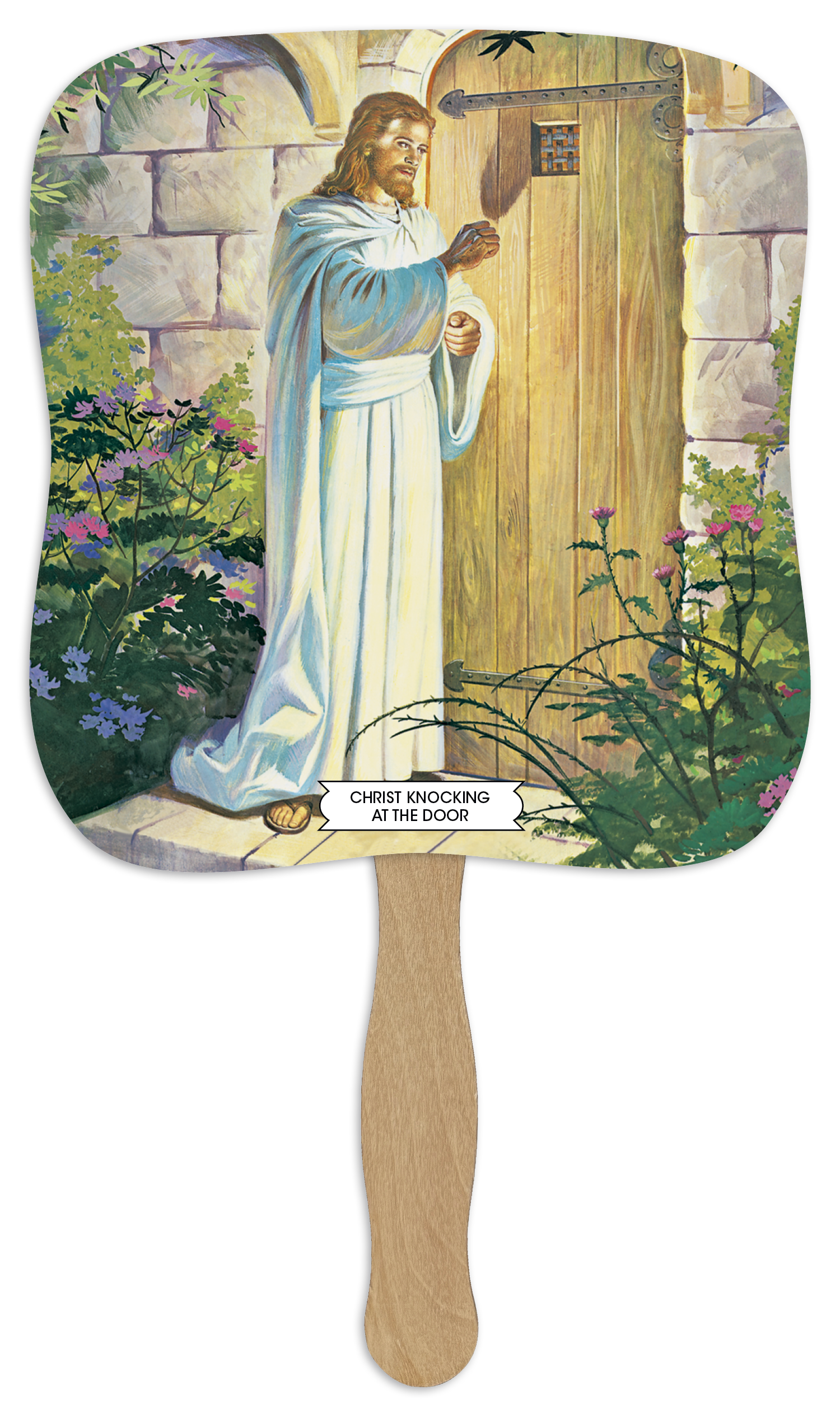 Skinner & Kennedy® Christ Knocking At The Door - Pictorial Fan 21