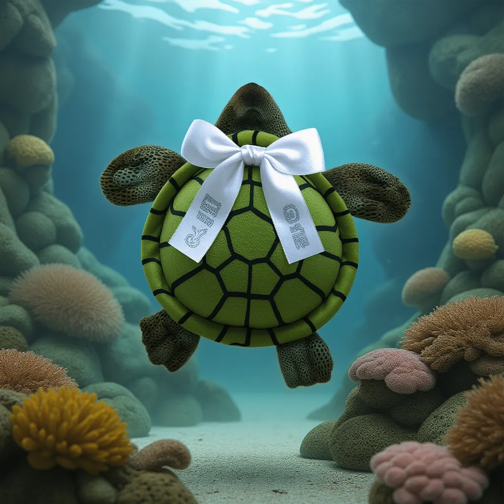 11" Green Sea Turtle 3