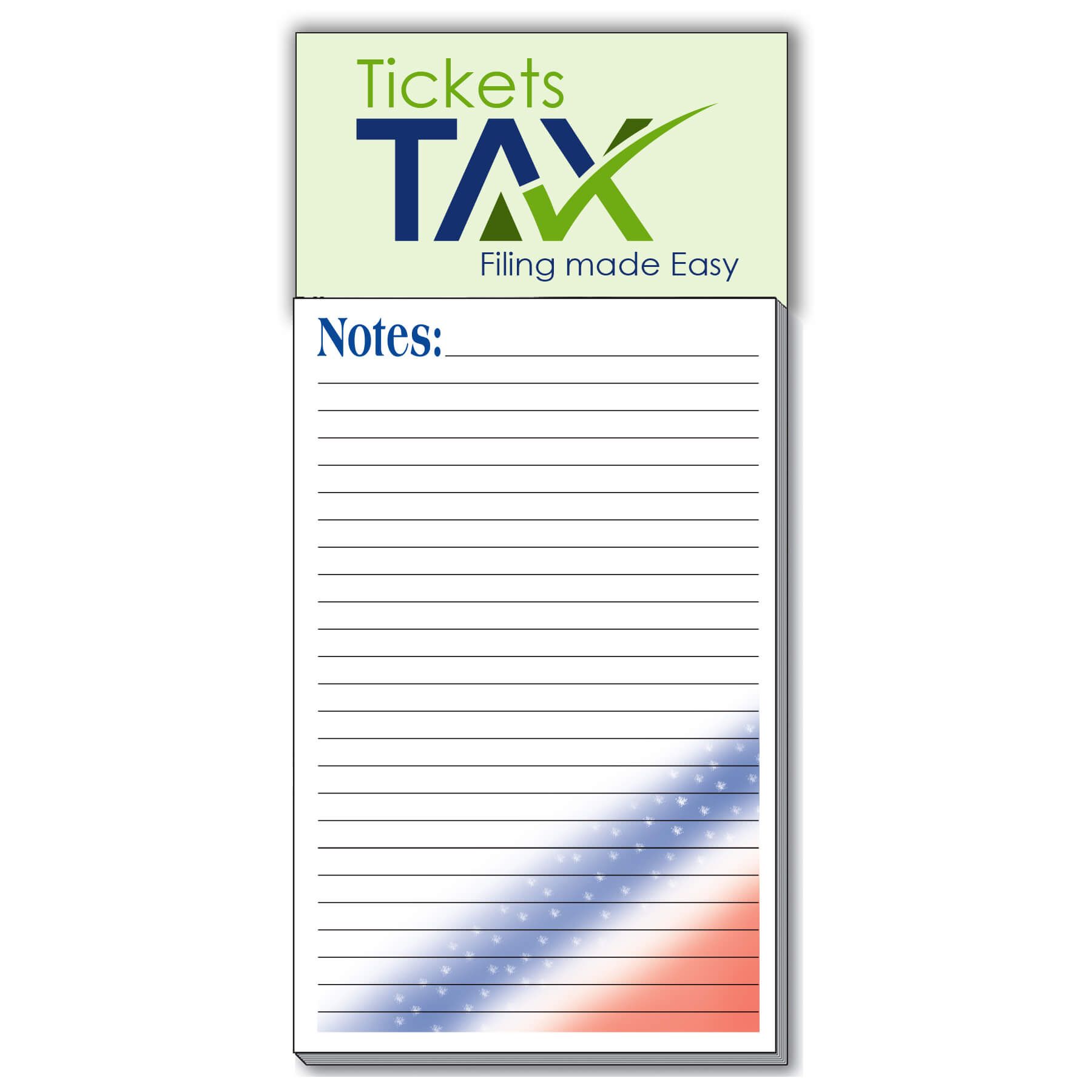 Business Card Add-On™ Magnet + Stock Pad 7