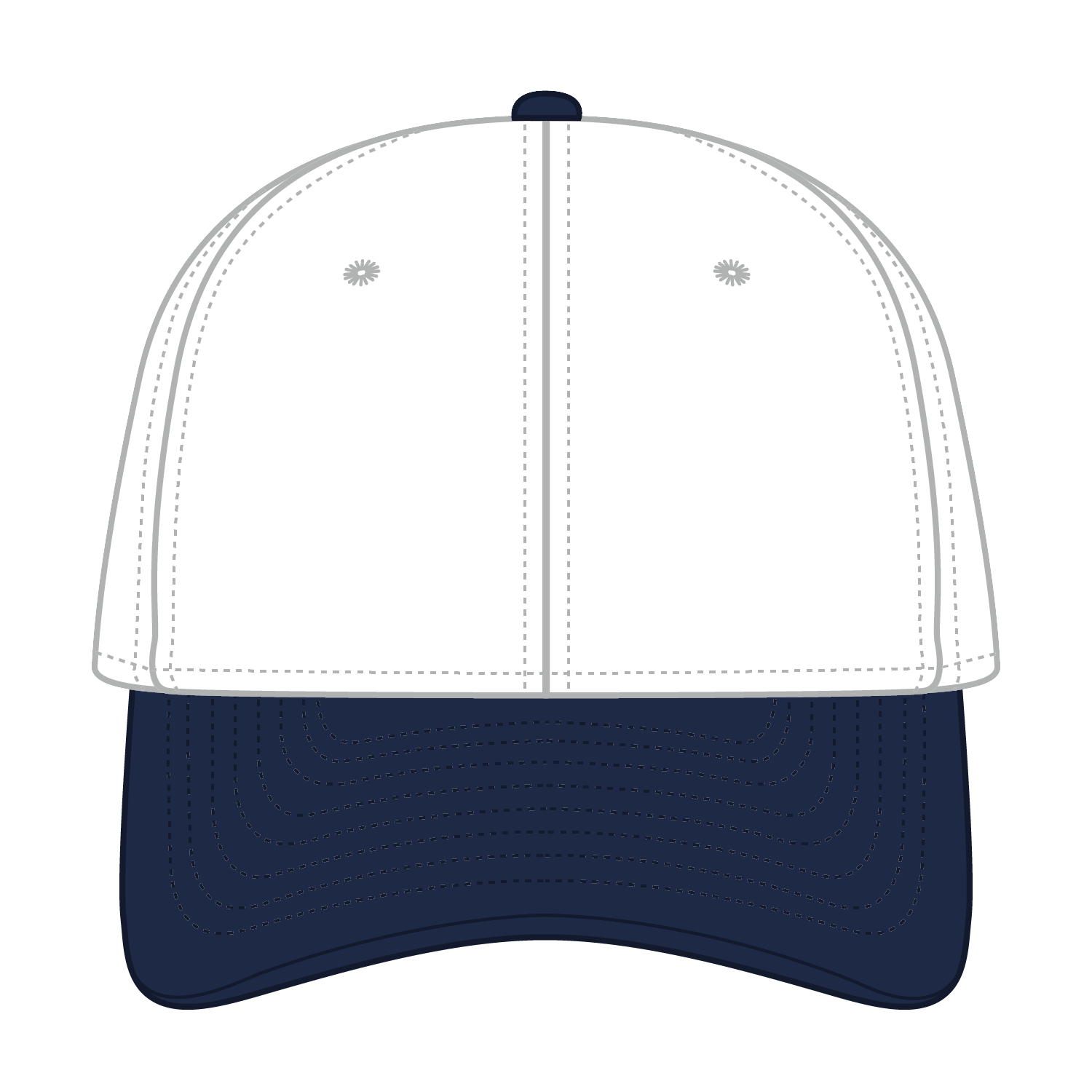 OTTO CAP® OTTO FLEX® Fitted 6 Panel Low Profile Dad Hat 20