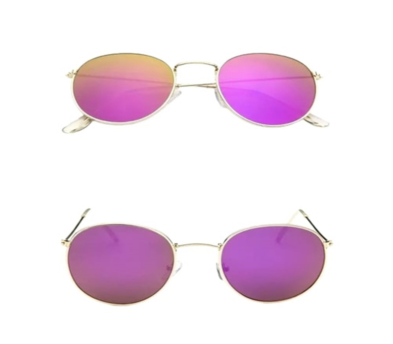 UV Protection Metal Frame Sunglasses 7