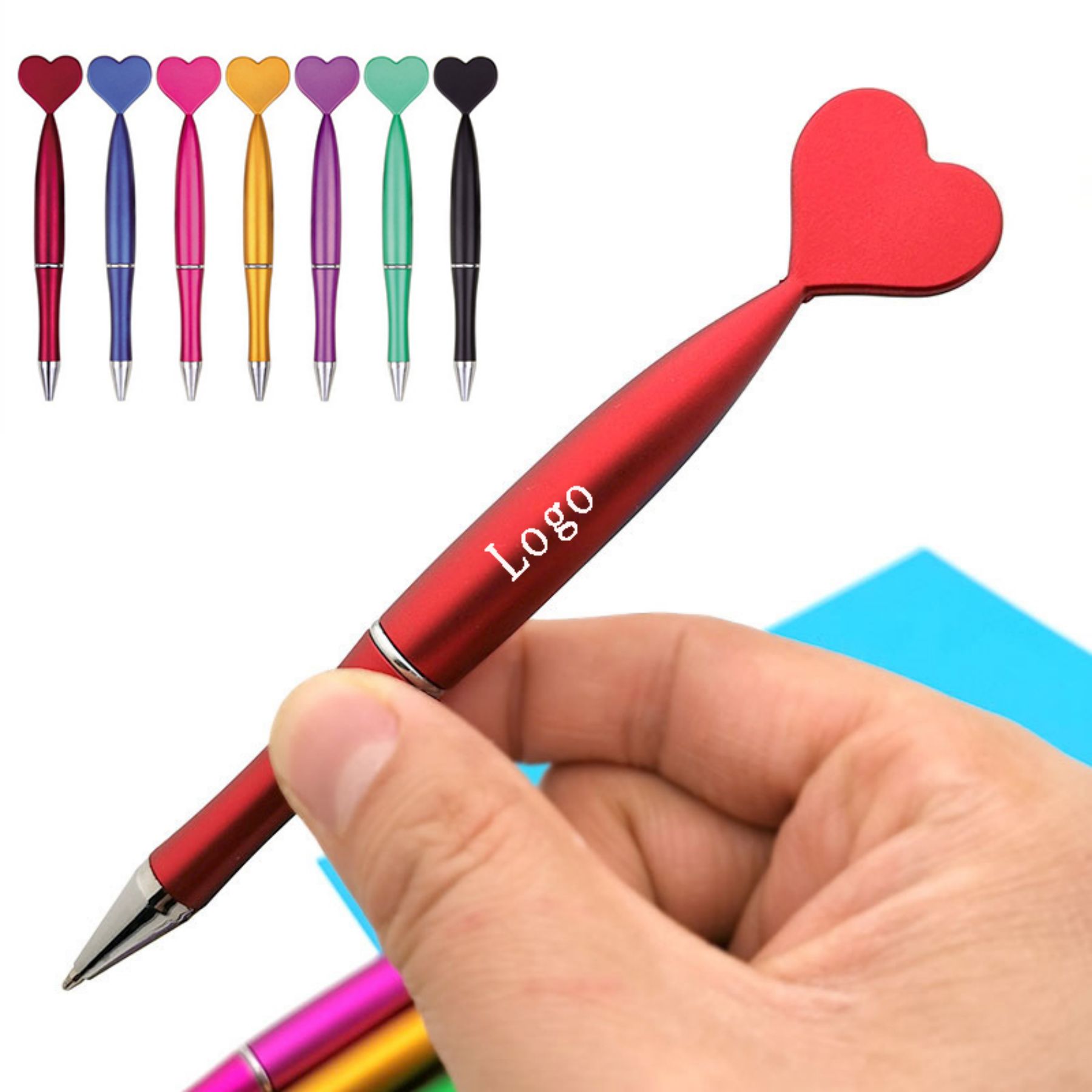 Heart Shaped Ballpoint Pen 2