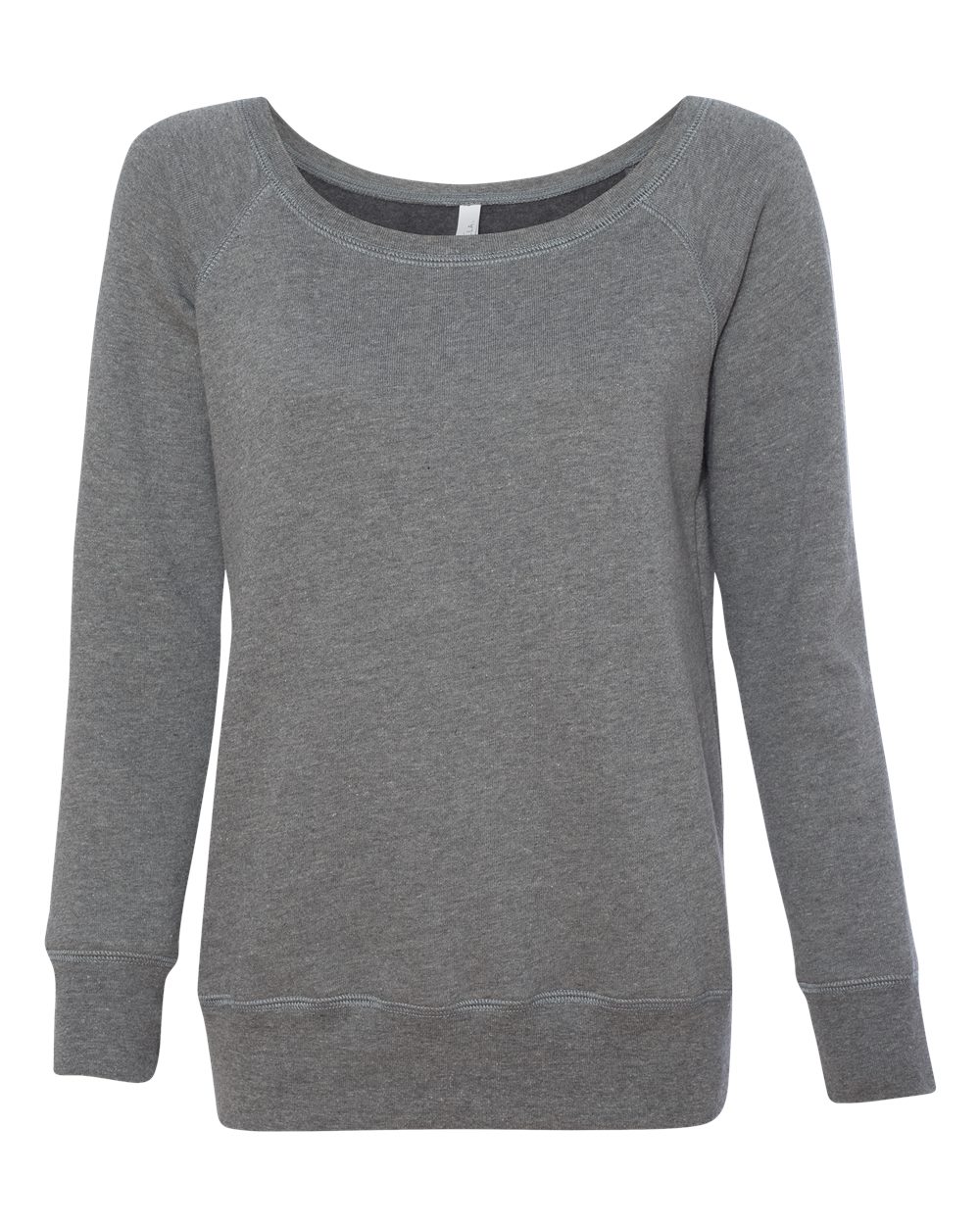 Women's Sponge Fleece Wide Neck Sweatshirt - 7501 4
