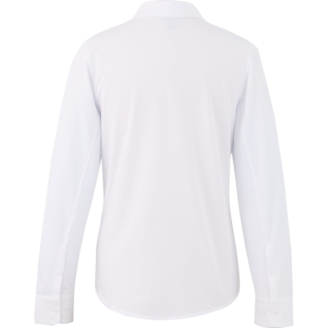 TATRA Eco Long Sleeve Knit Button Up Shirt-Women's 6