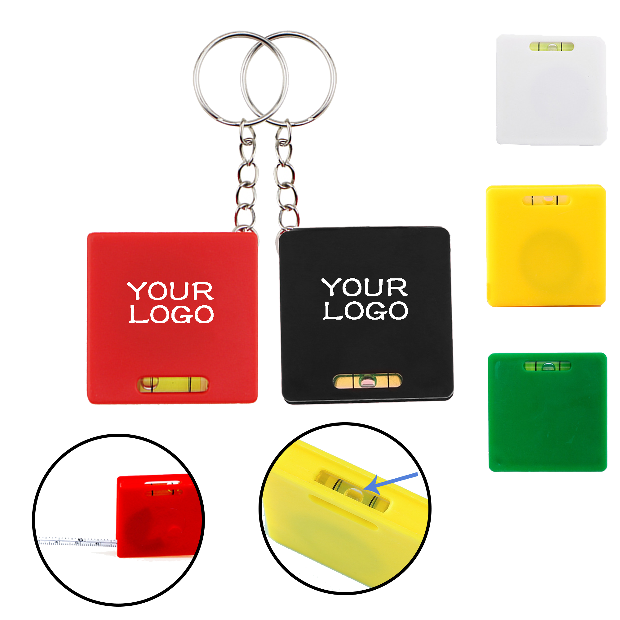MOQ 20 PCS Keychain Tape Measure 3