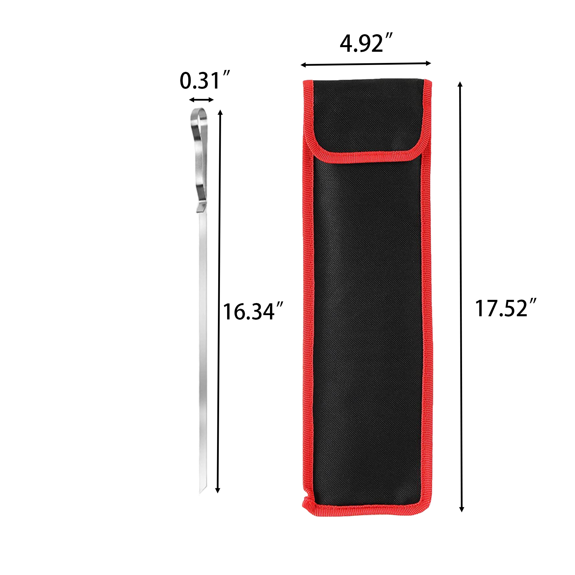 Stainless Steel Grilling Barbecue Skewers 2