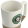 Tahoe Tea & Coffee Ceramic Mug with Wood Lid 16oz 32